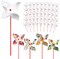 Bosctanuc 300 Pcs DIY Pinwheels for Kids Bulk Blank Paper Pinwheels Color Your Own Pinwheels for Spring Summer Craft for Kids Boys Girls School Group Daycare Home Fun Graffiti Art Craft
